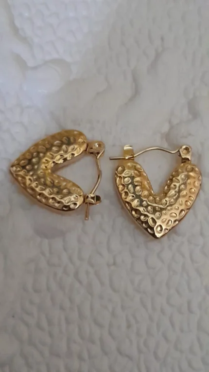 Textured Heart Hoop