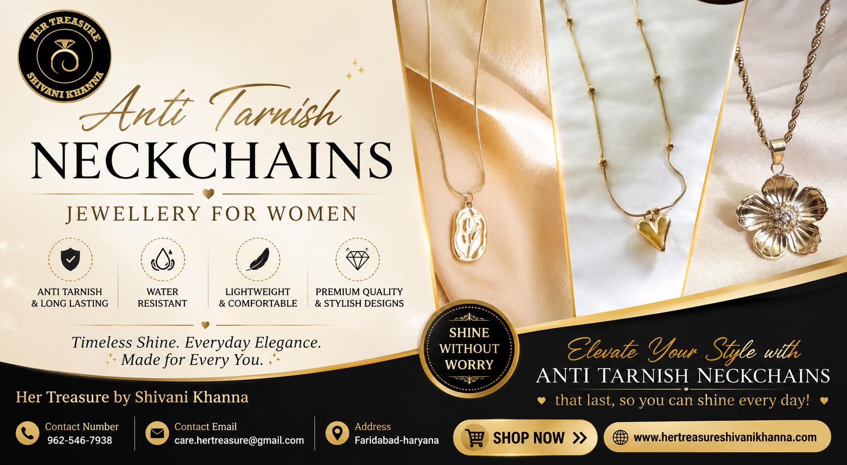 Anti Tarnish Jewellery For Women