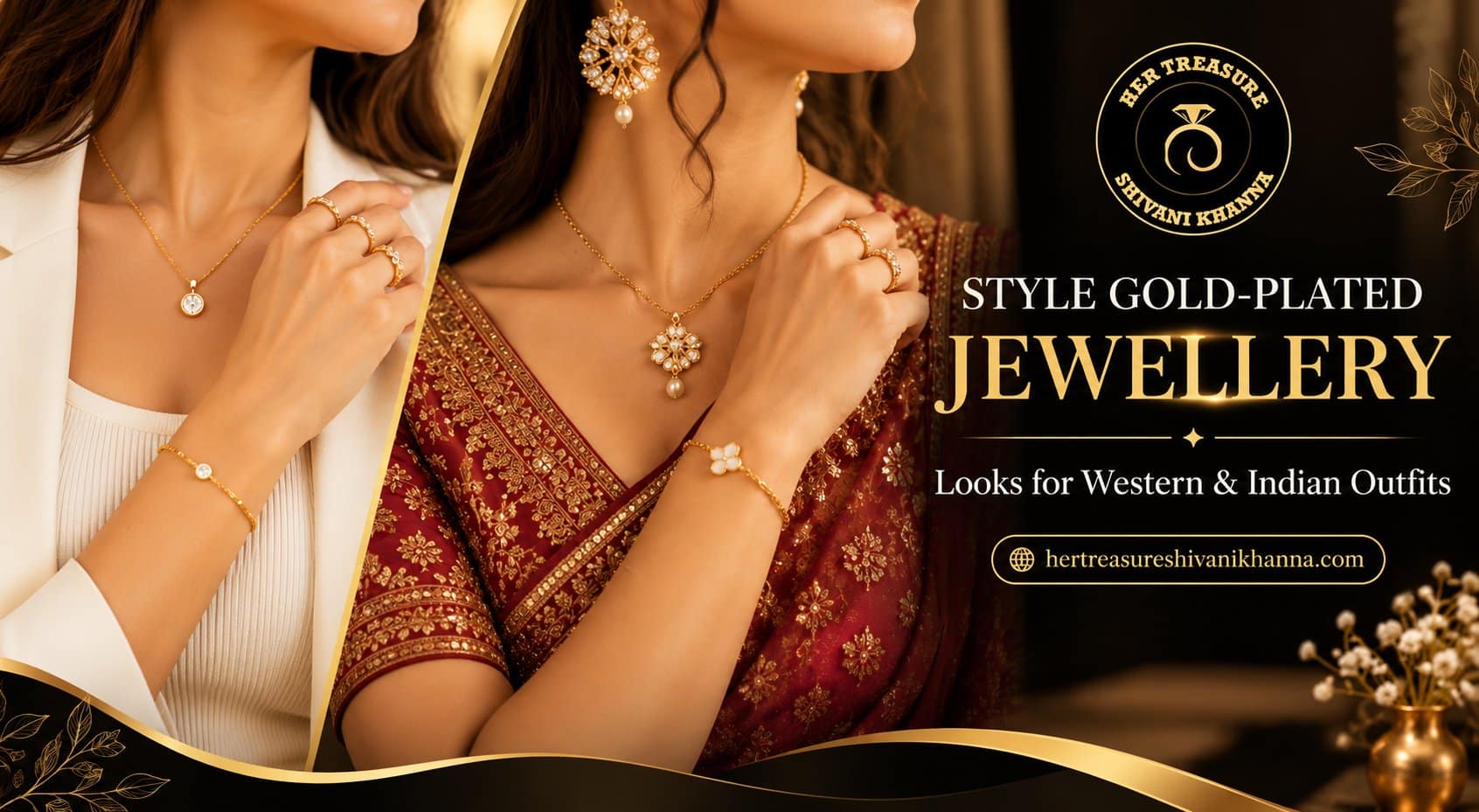 gold-plated jewellery for women